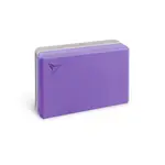 【NAMASTE】YOGA BLOCK (S)【65D】- VIOLET / SILVER 瑜珈磚 A041-754-3