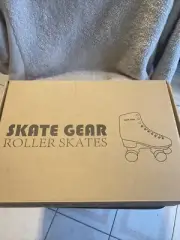 Skate Gear Extra Support Quad Roller Skates for Kids and Adults Black Women's...