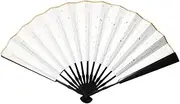 [Gxnnhlh] Traditional Solid Wood Folding Hand Fan