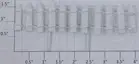 Lemax 100-7 White Picket Fence Section