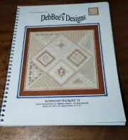 DIAMOND DELIGHT VI DEB BEE'S DESIGNS NEEDLEPOINT CHART BOOK, NEW