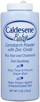 Caldesene Corn Starch Powder, 5 oz (8 Pack)