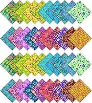 Soimoi Batik Print Precut 5-inch Cotton Fabric Quilting Squares Charm Pack DIY Patchwork Sewing Craft