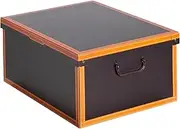 KANGURU" Baulotto Bianco/White Decorative Storage Box with Handles and Lid