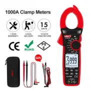 RMS Digital Clamp Meter UT207B UT208B AC DC Current 1000A 1000V Pliers ammeter