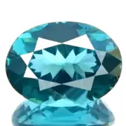 1.53ct AWESOME CLAEN NATURAL BEST NEON BLUE PARAIBA COLOR APATITE STUNNING GEM!