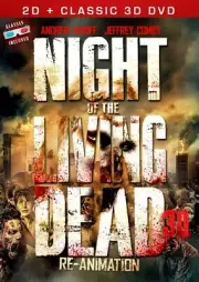 NIGHT OF THE LIVING DEAD 3 D: RE-ANIMATION- Jeffrey Combs*Andrew Divoff*NEW+SS!