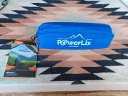 Powerlix Sleeping Pad Ultralight Inflatable Camping Mat Air Mattress Blue