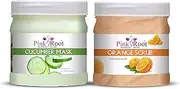Cucumber Mask 500gm with Orange Scrub 500gm