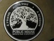 PUBLIC HOUSE BREWING Missouri revelation 18 METAL TACKER SIGN craft beer A