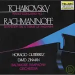 TCHAIKOVSKY：PAINO CONCERTO NO.1、RACHMANINOV:PAGANINI RHASODY