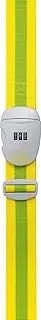 Go Travel Combi Luggage Strap, Yellow/Green