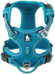 True Love No Pull Dog Harness, Medium, Blue