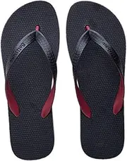 [WSLCN] Summer Beach Flip Flops Thong Sandals for Women Men and Teens Pool Shoes Red 41