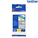 【含稅店】BROTHER兄弟 TZE-M951 銀底黑字 標籤帶 質感消光系列 (寬度24MM) 標籤貼紙 色帶