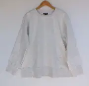 New Autograph Jumper M Plus Size Womens Grey Zipper Sweater Pullover