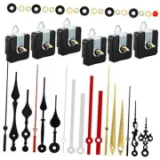 6 Pieces Quartz Clock Movement Mechanism with 6 Pairs 20 mm/ 0.8 Inches