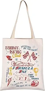 VAMSII Formula 1 Tote Bag F1 Motorsport Gift F1 Racing Aesthetic Gift F1 Team Gift