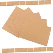 NUOBESTY Pcs Kraft Paper Envelopes Self-Adhesive a Size Wedding Invitations Business Mailing Kraft Envelopes for Invitations