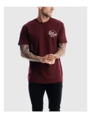 [DVNT] East Coast Tee in Burgundy