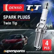 4x Denso Nickel TT Spark Plugs for Audi 80 SD JN PM NE JV B3 89 89Q 8A ABT B4 8C (for: Audi)