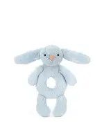 Jellycat Bashful Bunny Ring Plush Rattle - Ages 0+