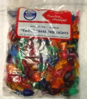 144 Extra Large Twist Bulbs 9 COLORS Ceramic Christmas Tree Light Vintage NARCO