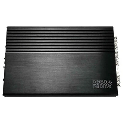 YaeCCC 5800W 12V 4 Channel Car Amplifier Stereo Audio Super Bass Power Subwoo...