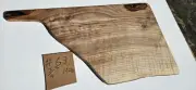 Walnut rare Bastogne. charcuterie/cutting board, super grain