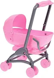 Small Doll Stroller Toy Boys and Girls Pretend Play Stroller for Birthday