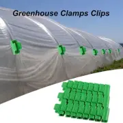 Greenhouse Clamps Film Row Cover Netting Tunnel Hoop Clips Extra Strong