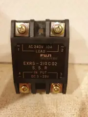 Fuji EXRS-210C Solid State Relay SSR Input DC3-28v Load AC240v 10A - BRAND NEW