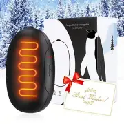 Hand Warmer Rechargeable 2 in 1 Portable Electric Hand Warmer Reusable USB Po...