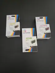 Set Of 3 LD Ink Cartridge Compatible With Canon CLI-8 Yellow, Magenta, And Green