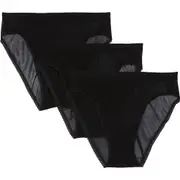 On Gossamer 3-Pack Mesh High Cut Briefs
