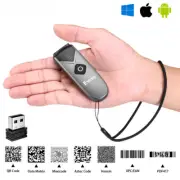 Mini Portable 1D 2D Bluetooth Barcode Scanner QR Code Screen Image Reader New US
