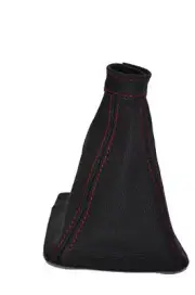 FITS ALFA ROMEO 166 GEAR GAITOR SHIFT BOOT RED DOUBLE STITCH CUSTOM NEW (for: Alfa Romeo)