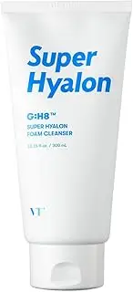 VT COSMETIC SUPER HYALON Foam Cleanser - BTS Skincare | Blue Cleanser | BTS Cleanser | Blue foam cleanser | Deep Cleansing | Daily use cleanser | Hyaluronic acid | Korean Skin Care