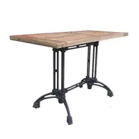 在飛比找蝦皮商城優惠-LOFT 工業風 閣樓書桌 回收木木材 鑄鐵桌腳 TB040