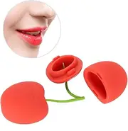 Lips Plumping Tool, Lip Plumping Silicone Tool, Women Portable Cherry Shaped Lip Plumper Enhancer Lip Enhancement Device Beauty Tool