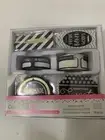 Bake and Give Kit - Black and White Foil Labels/Tape for Baked Goods 28pc. NIB
