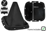BLACK STITCH LEATHER GEAR BOOT WITH PLASTIC FRAME FOR NISSAN PATHFINDER 05-2012