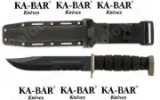 Ka-Bar Knives D2 Extreme Serrated + KaBar Plastic Sheath 1282