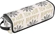[sanluoli] Hair Tool Travel Bag for Women with Iron Mat Hair Tools Organizer Storage Bag Merry Christmas Women Essentials Storage