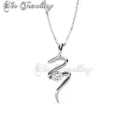 Spiral Pendant (Zirconia)