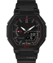 Timex UFC Colossus Fight Week 45mm Resin Strap Watch TW2V55200