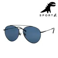 在飛比找momo購物網優惠-【agnes b.】Sport b.金屬太陽眼鏡(ABS01