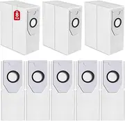 8 Vacuum Cleaner Bags for EUREKA J12 Ultra/Midea V12 Robot Vacuum Cleaner, Replacement Bag Accessory Kit