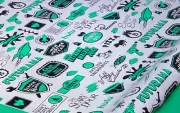 FUTURAMA TV SHOW Massive 72." x 30." Xmas Wrapping Paper/Poster Hulu