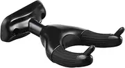JOINPAYA Guitar Hook Guitar Hanger Guitar Wall Hook Holder Mount Display Ukulele Wall Hook Base for Bass Electric Acoustic Guitar Electric Guitar Wall Mount PC and Silicone Black